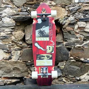 GLOBE   CHROMANTIC SURF SKATE - SS LAST IN - 33" SURF SKATE