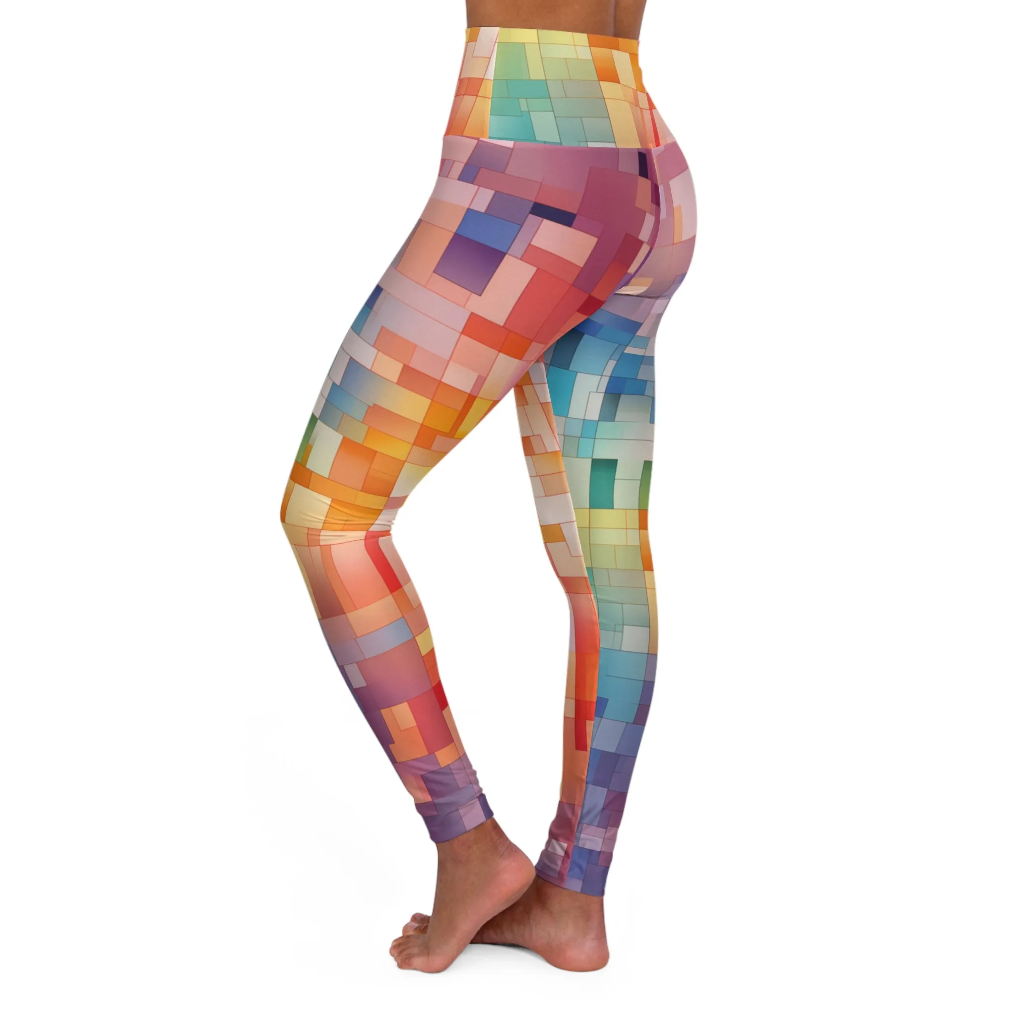 High Waisted Leggings - Gyda Amersfoort Ombre