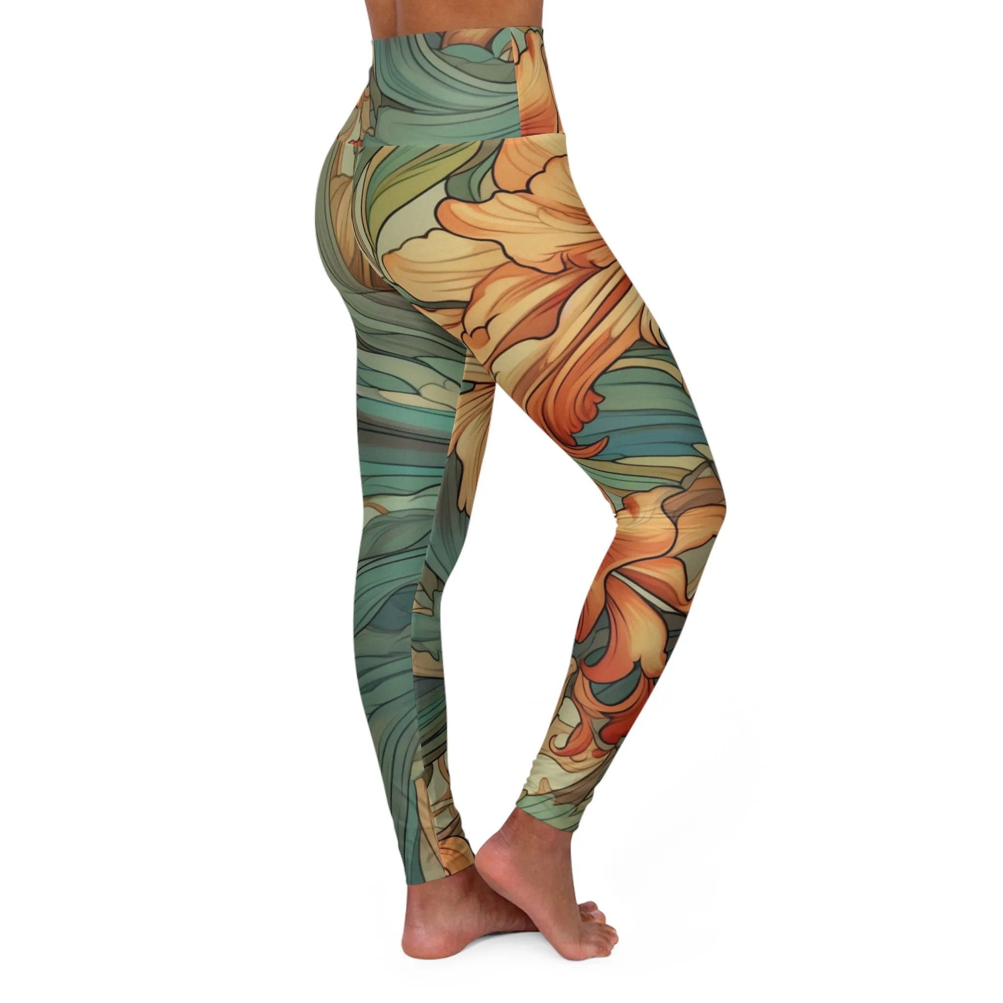 High Waisted Leggings - Isabella de' Medici.