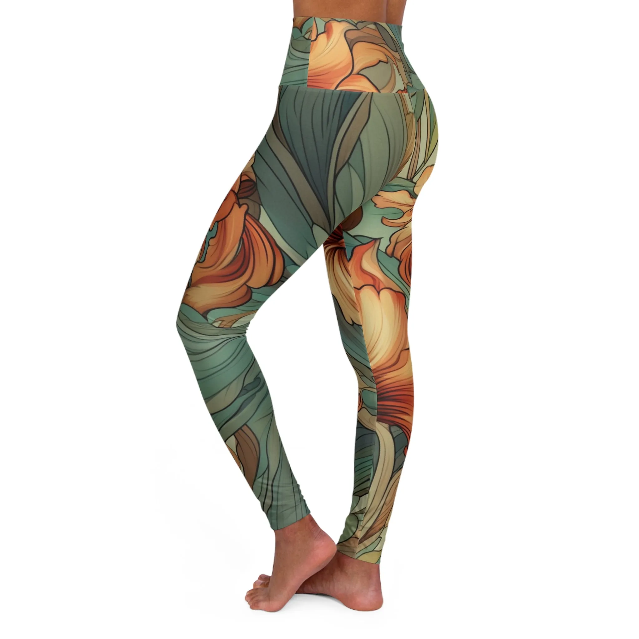 High Waisted Leggings - Isabella de' Medici.