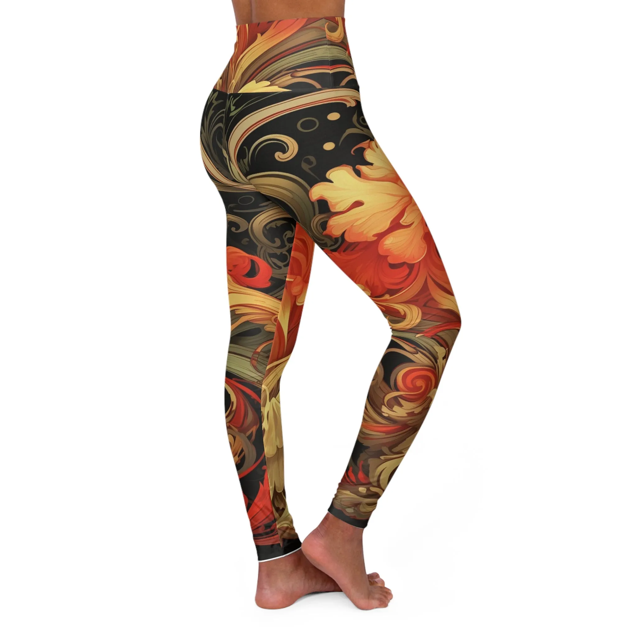 High Waisted Leggings - Isabella de' Medici.