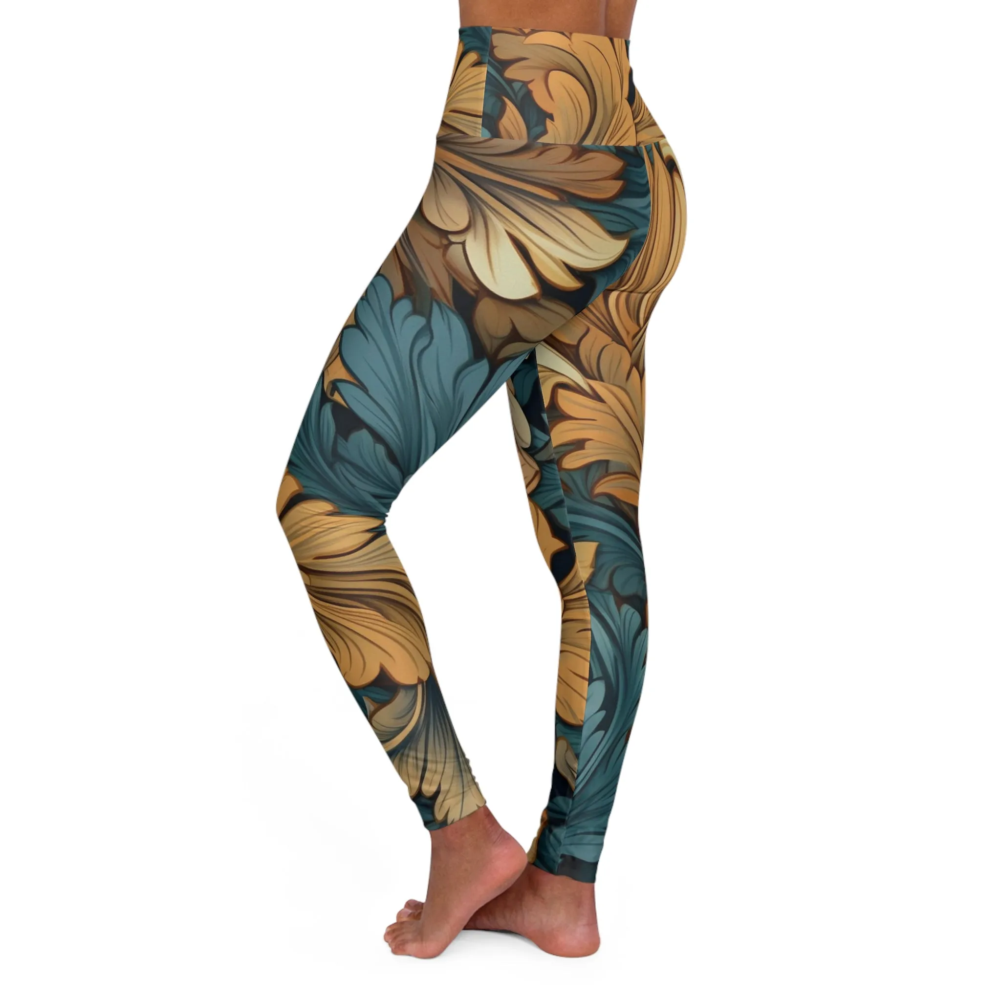 High Waisted Leggings - Isabella de' Medici