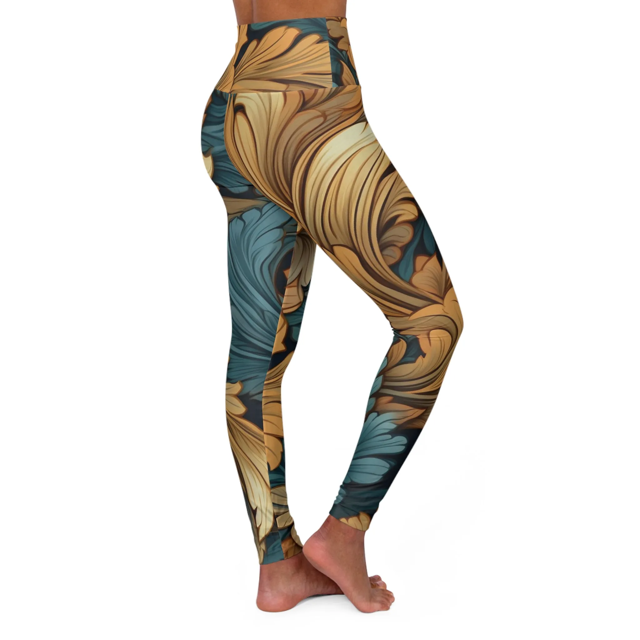 High Waisted Leggings - Isabella de' Medici