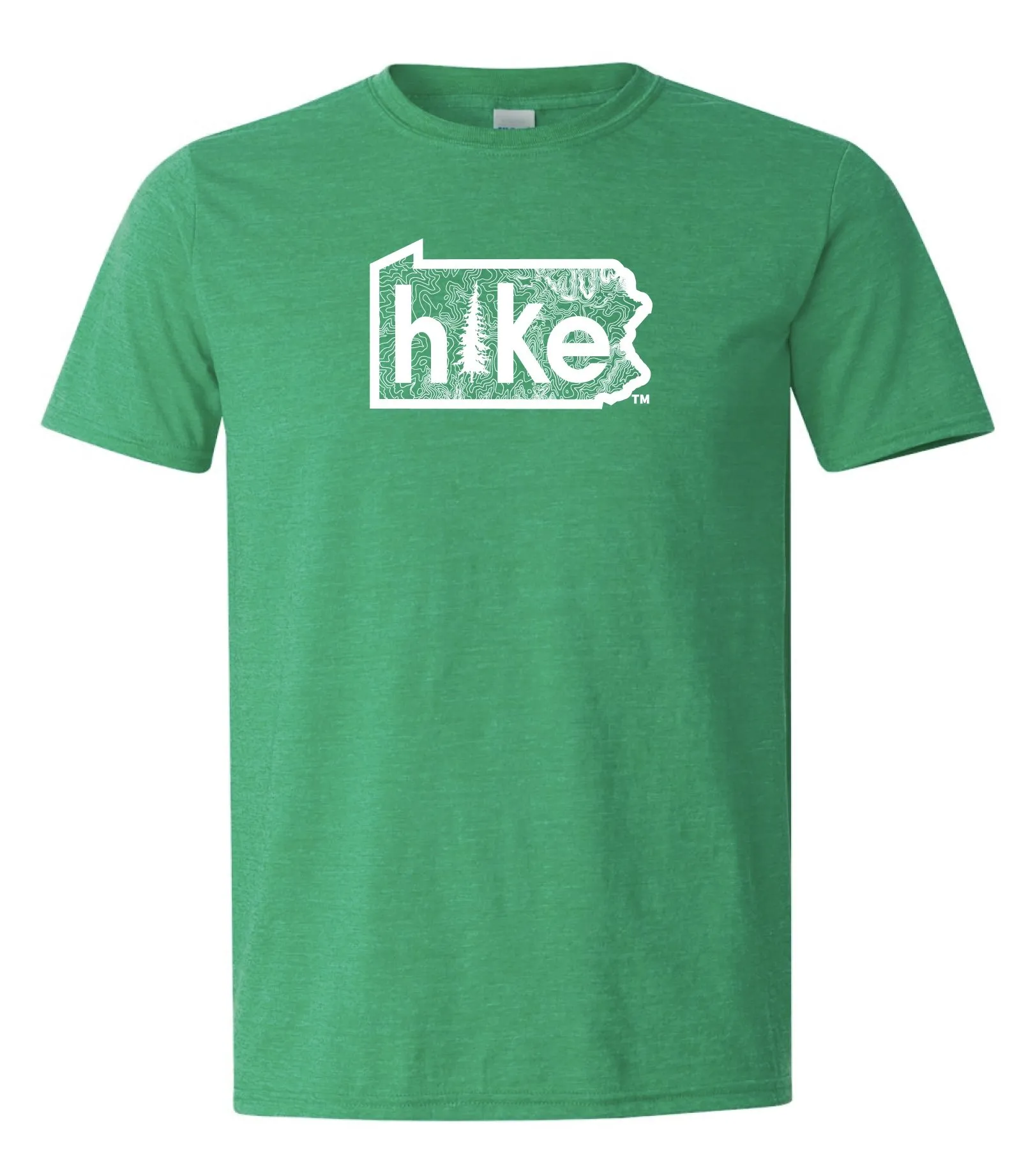 HikePA™ - Men's Classic Topographic Tee