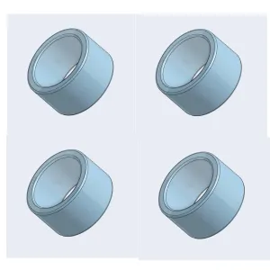 Hopkin CNC truck axle spacers 5mm (set of 4)