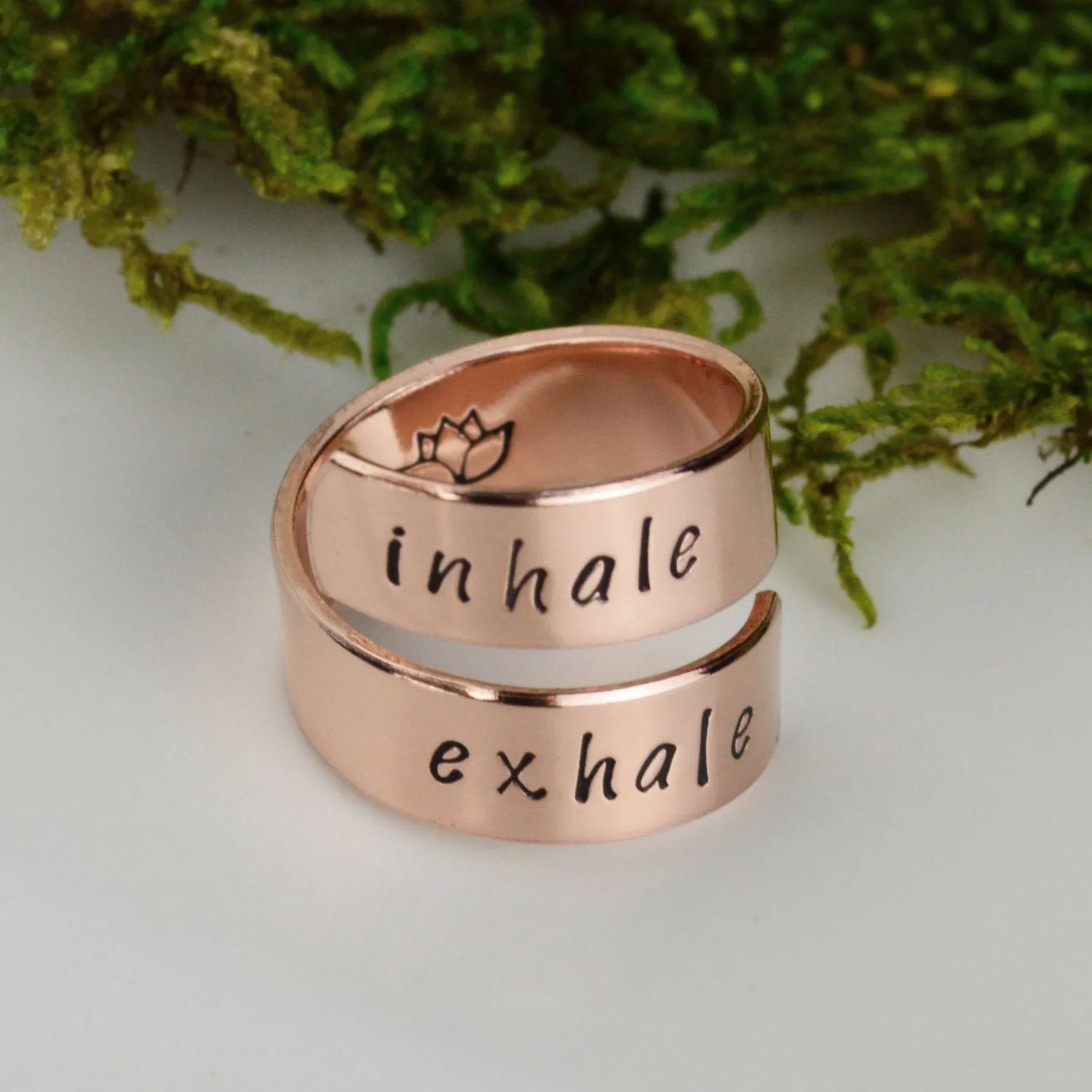 Inhale Exhale Wrap Ring