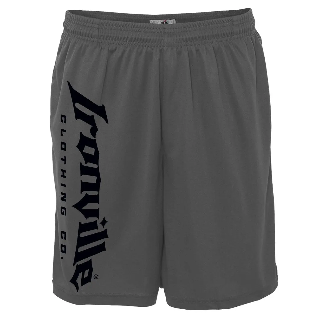 Ironville Pocket Gym Shorts - Vertical Logo