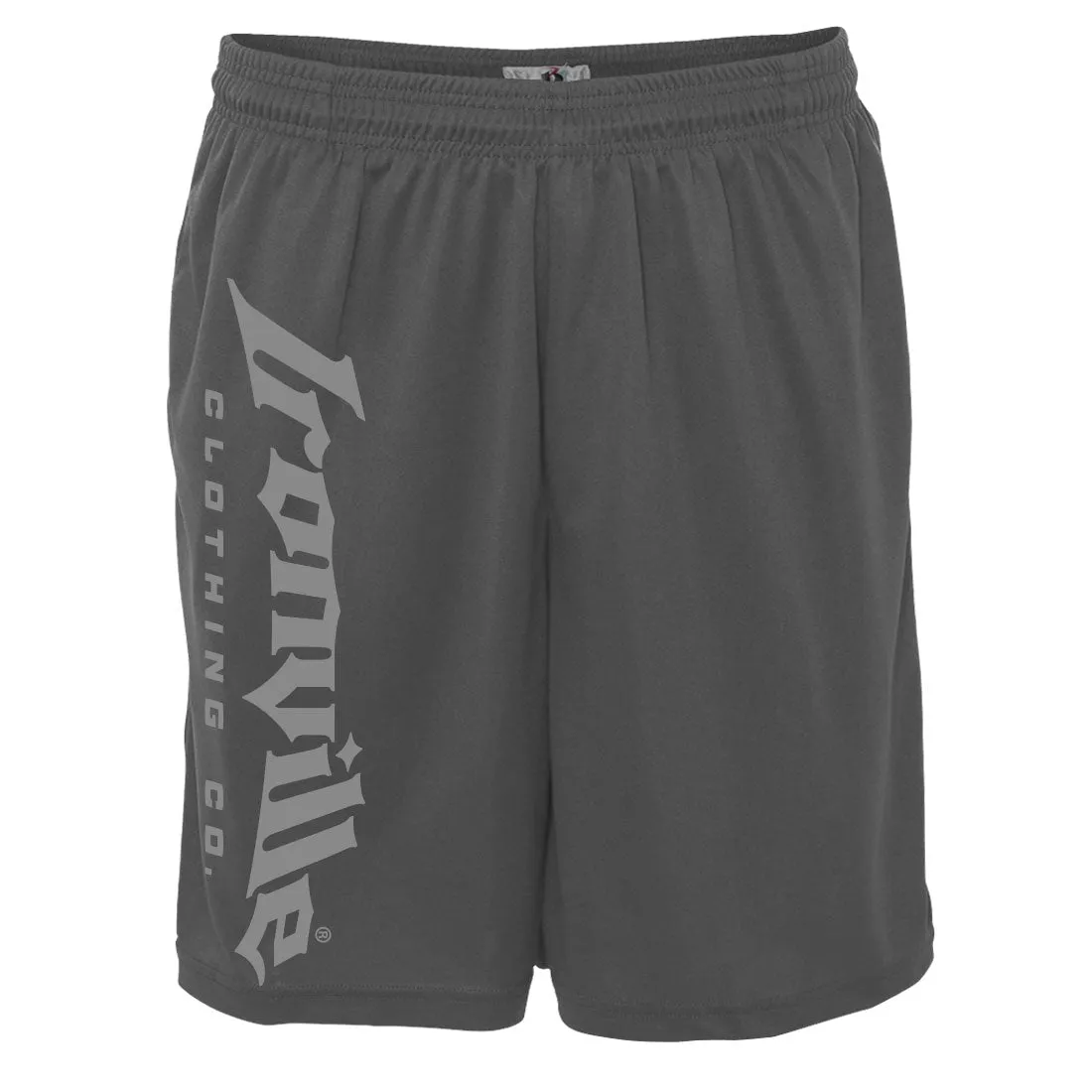 Ironville Pocket Gym Shorts - Vertical Logo