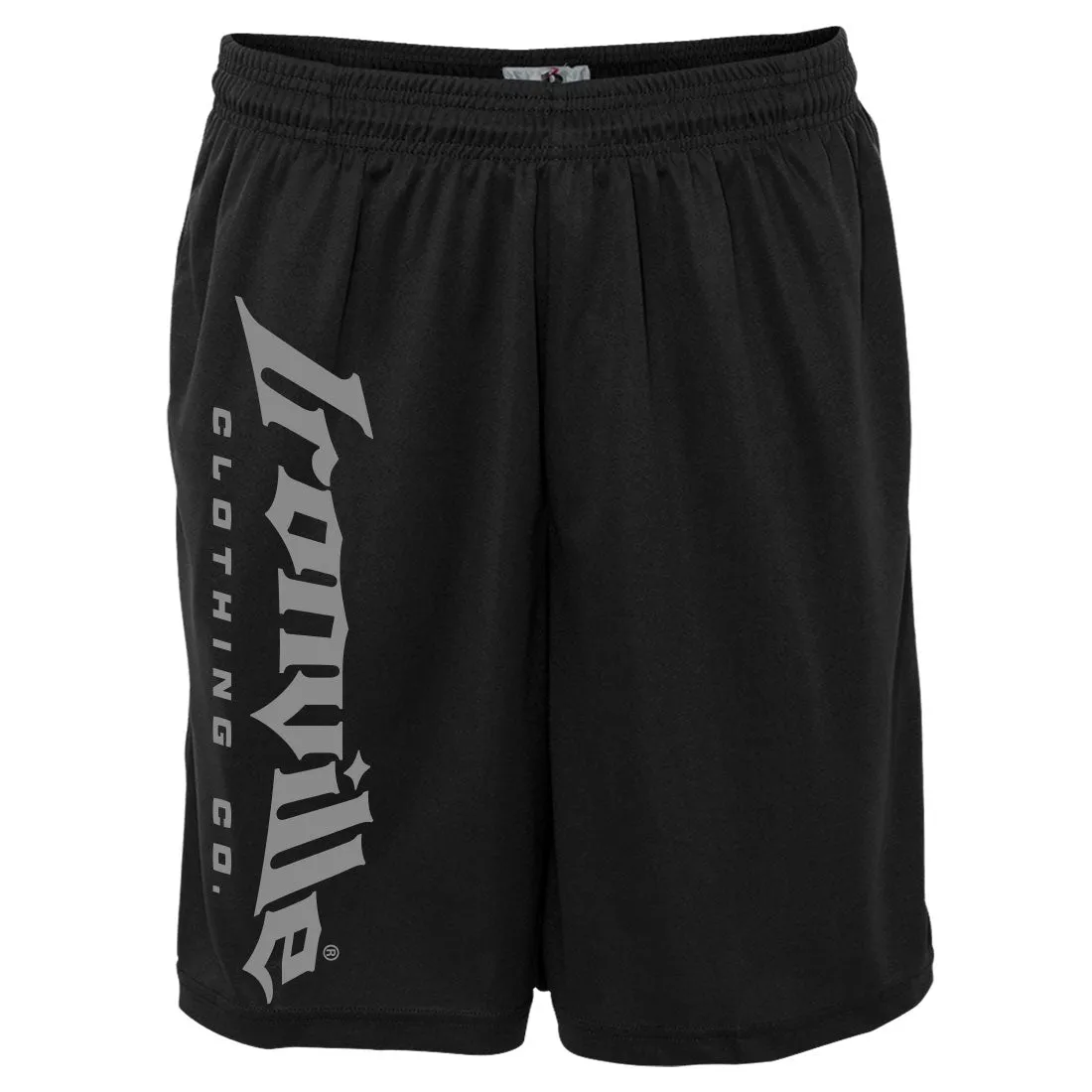 Ironville Pocket Gym Shorts - Vertical Logo