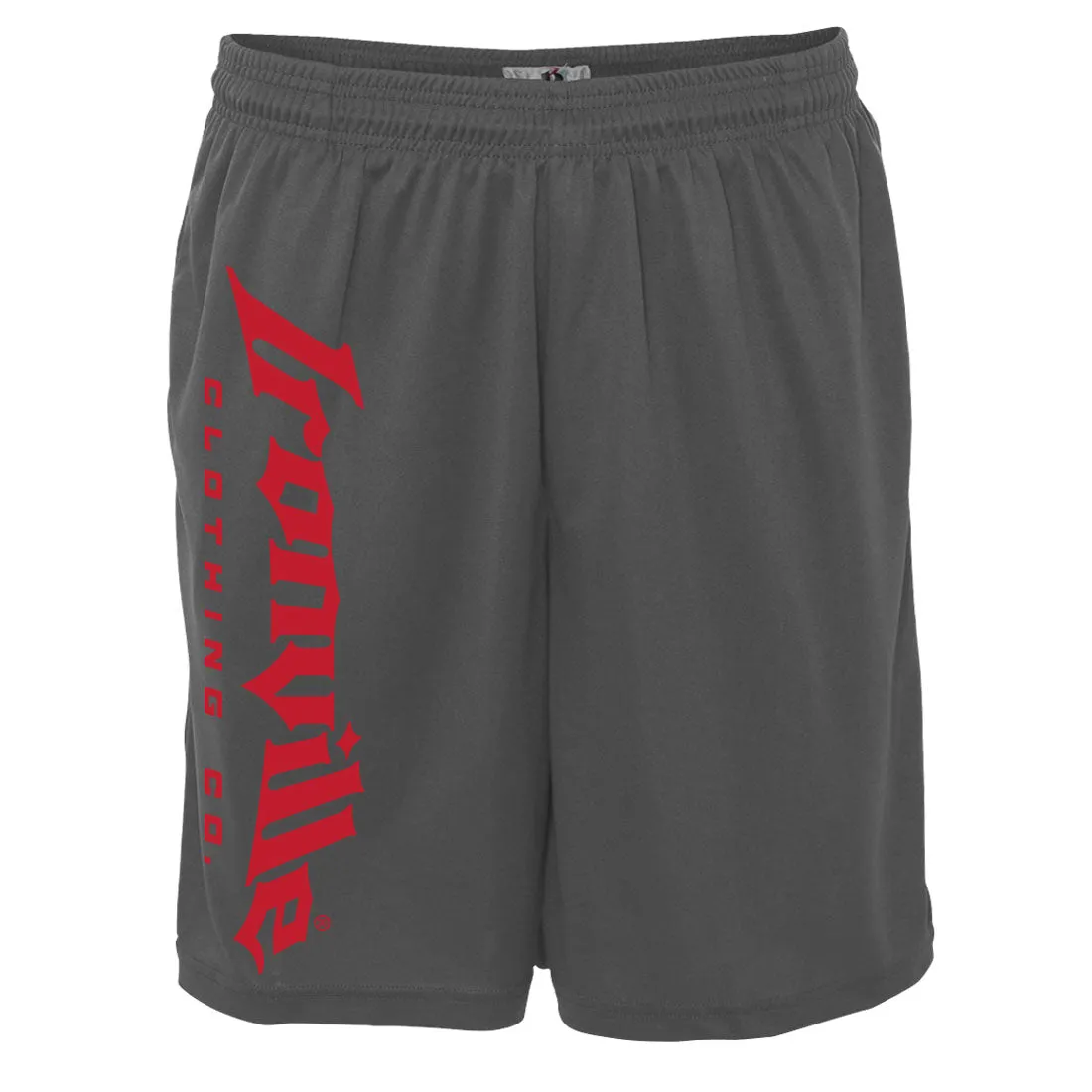 Ironville Pocket Gym Shorts - Vertical Logo