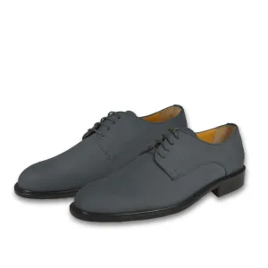 J. Peterman Men's Navy Blue Nubuck Leather Shoes