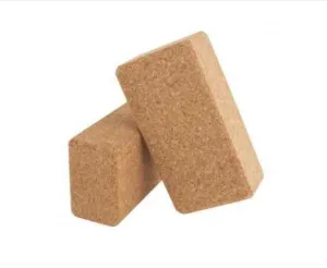 Jasmine Fitness Cork Yoga Block 9''x6''x3''
