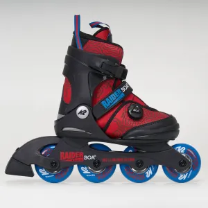 K2 Raider Boa Junior Inline Skates - Red
