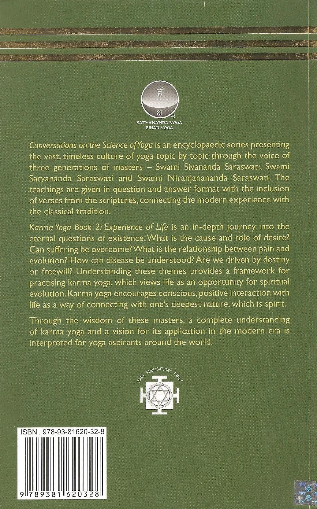 KARMA YOGA BOOK 2 - Experience of life