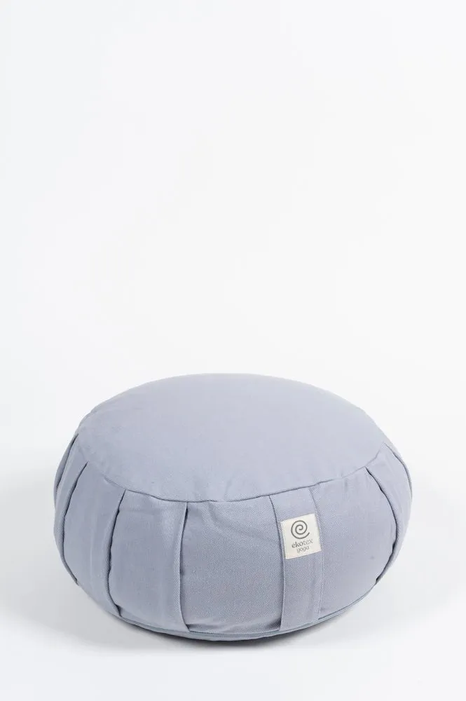 Large Organic Round Meditation Cushions - 4 Pack