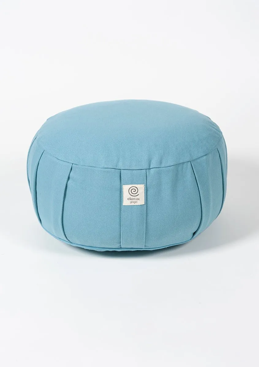 Large Organic Round Meditation Cushions - 4 Pack