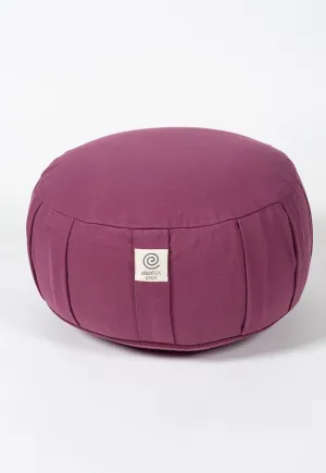 Large Organic Round Meditation Cushions - 4 Pack