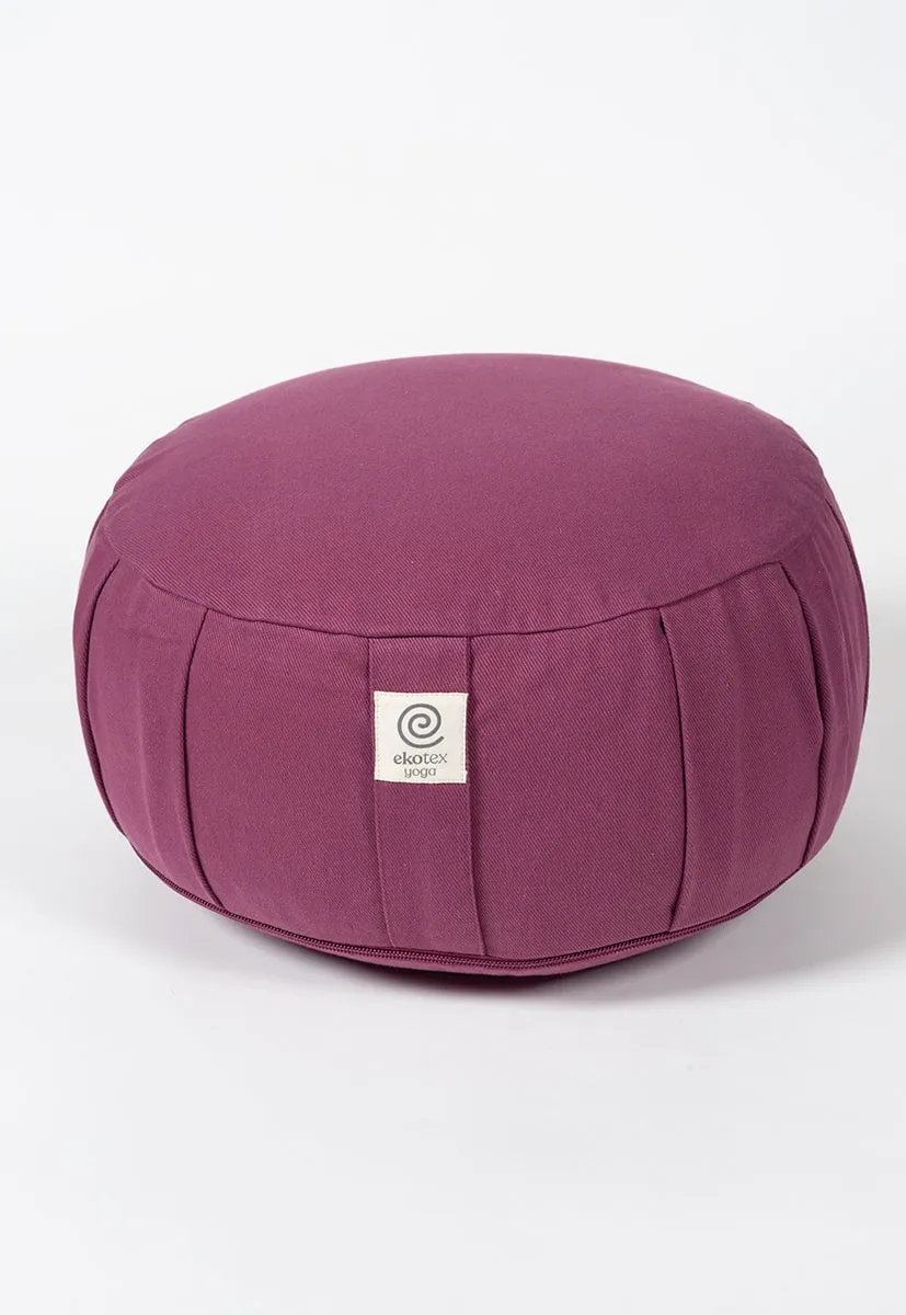 Large Organic Round Meditation Cushions - 4 Pack