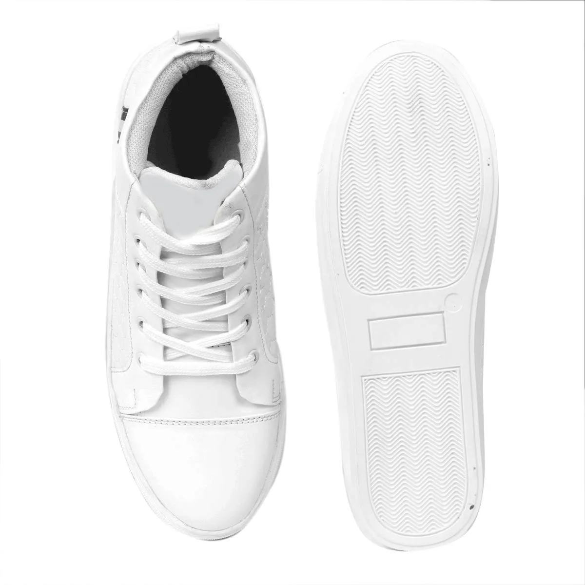 Latest Casual Sneakers in Lace-up With High Ankle Boot Form-JonasParamount