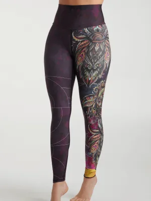Legging Classique Taille Haute Ecomove - Bloom