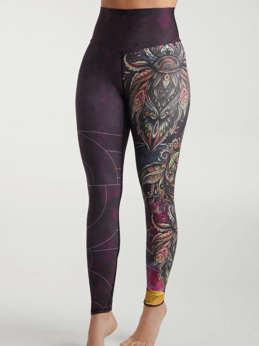 Legging Classique Taille Haute Ecomove - Bloom