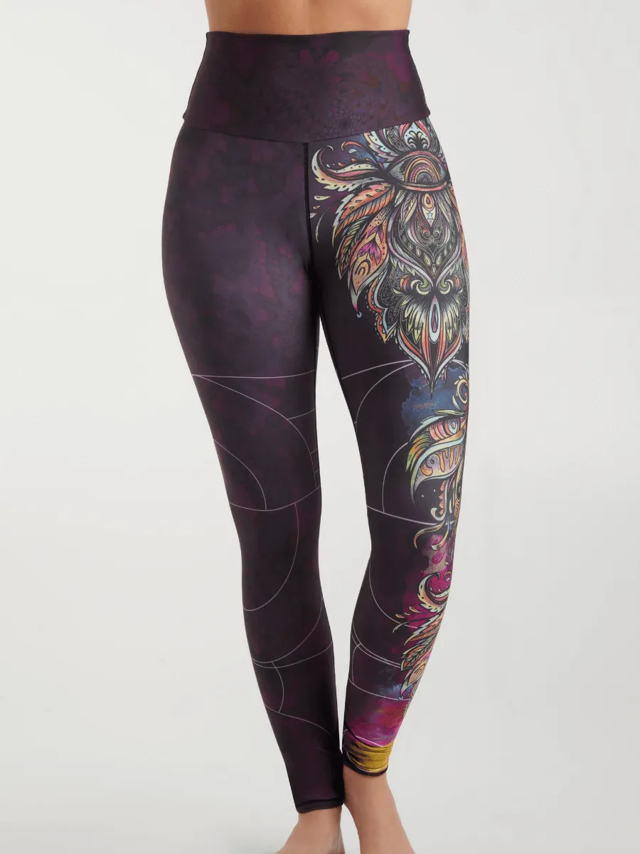 Legging Classique Taille Haute Ecomove - Bloom