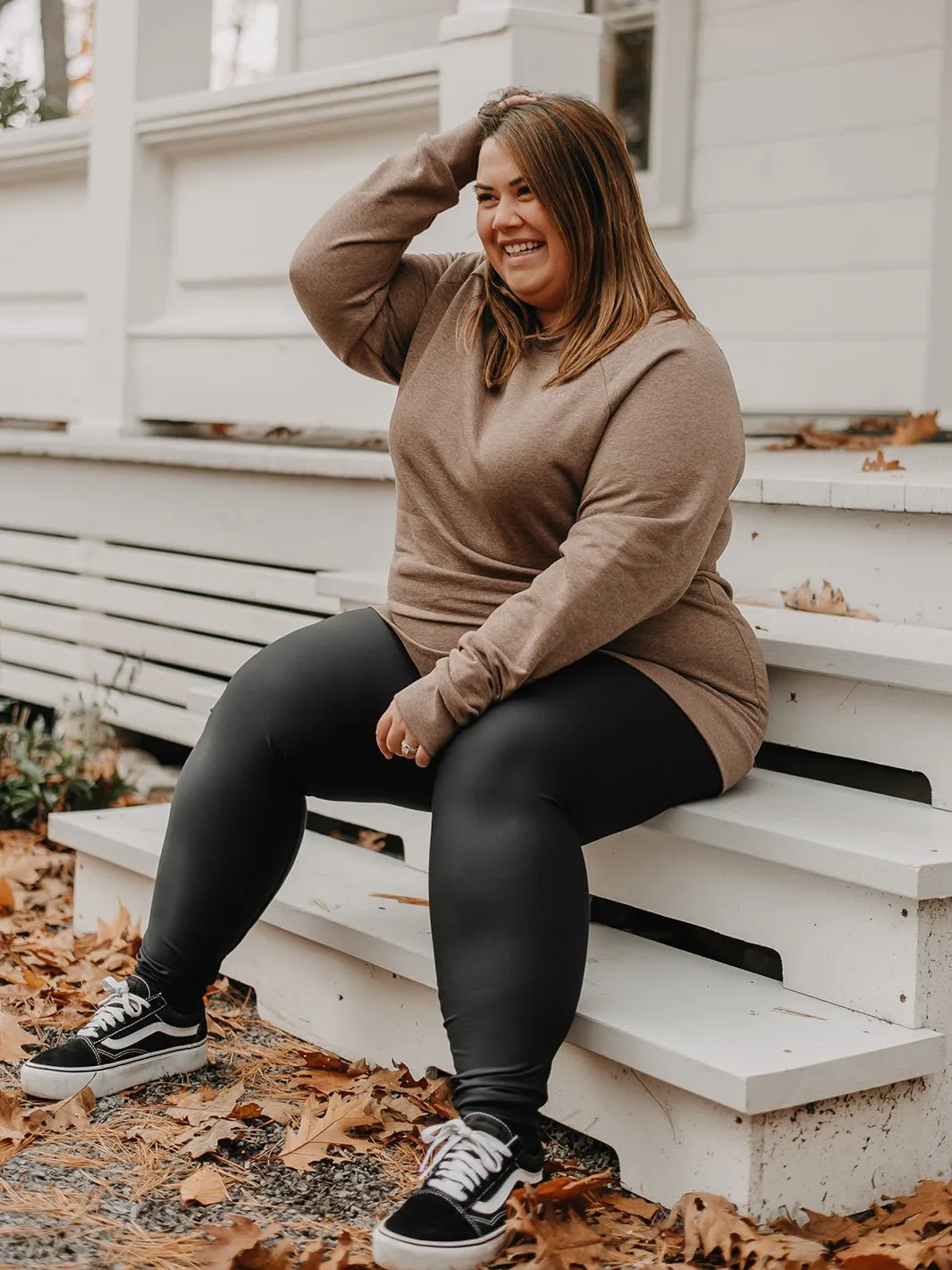 Legging Classique Taille Haute Ecomove - Noir