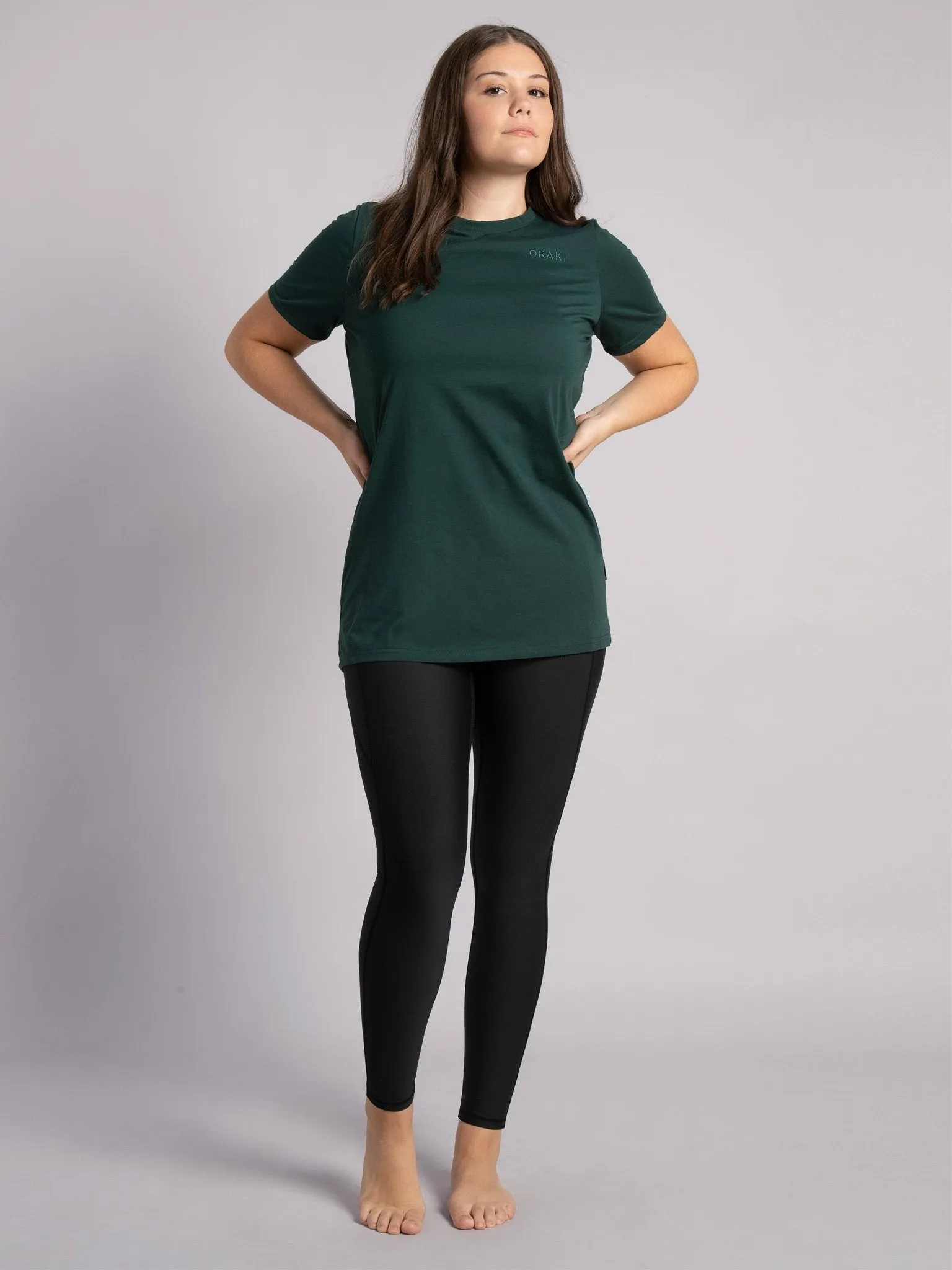 Legging Taille Haute avec Poches Ecomove - Noir