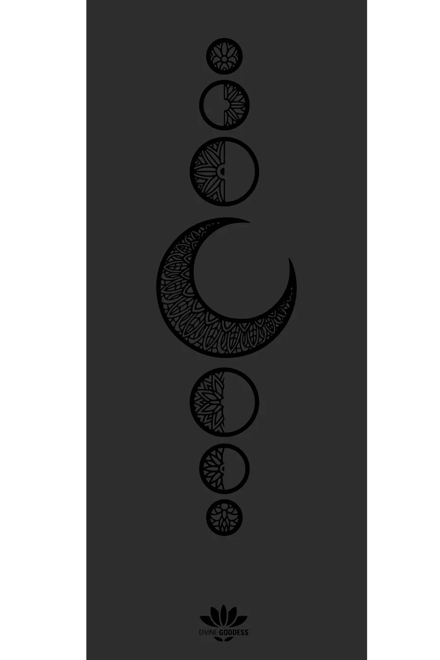 Luna Yoga Mat Black 5mm