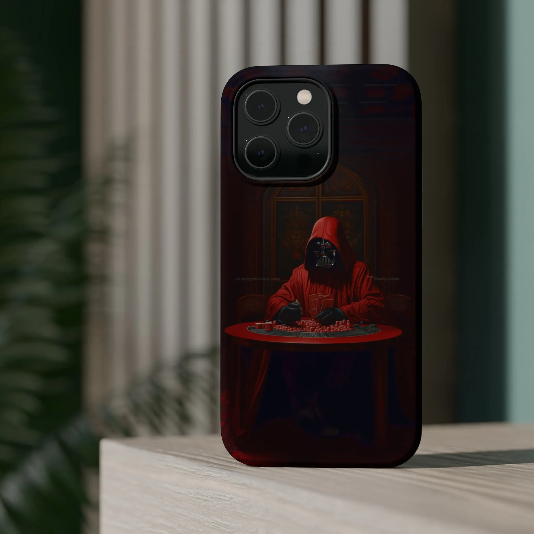 MagSafe Tough iPhone Case - "Vader's Poker Night"