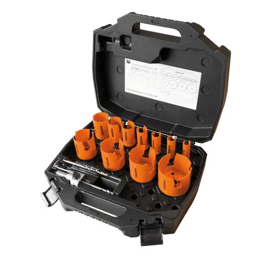 Mandrex MHSV1001 MXqs Hole Saw Kit - Ventilation - Multi-purpose SuperXcut