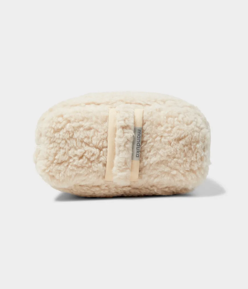 Manduka enlight Rectangular Bolster Wool - Sand ( Manduka-With-Adriene )
