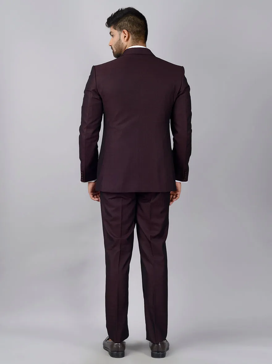 Maroon Suit | JadeBlue