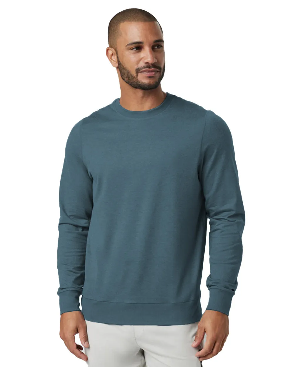 Men's Yoga Long Sleeve Crew Neck