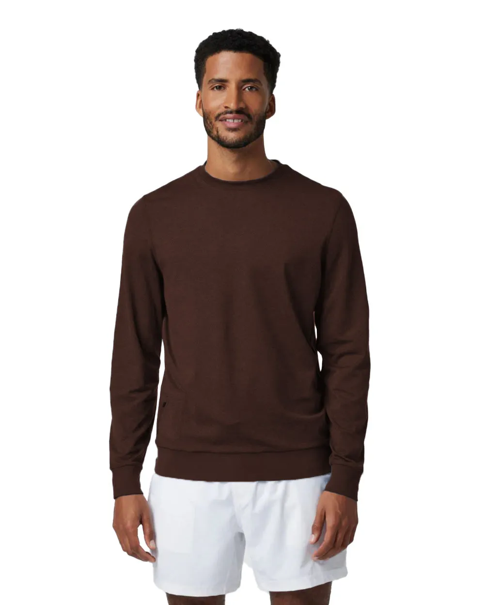 Men's Yoga Long Sleeve Crew Neck