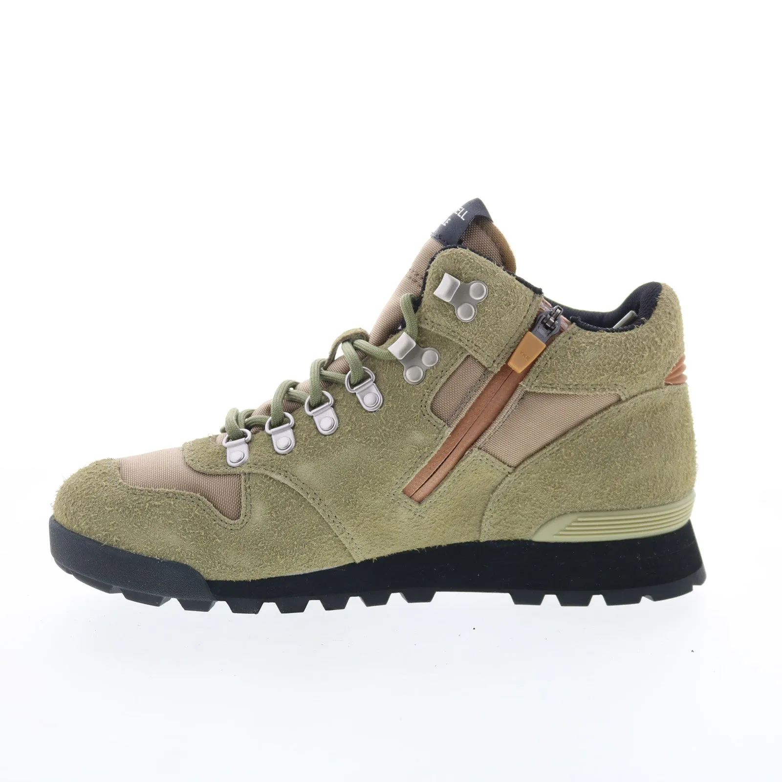 Merrell Eagle Luxe GTX 1TRL J005766 Womens Green Suede Lace Up Hiking Boots