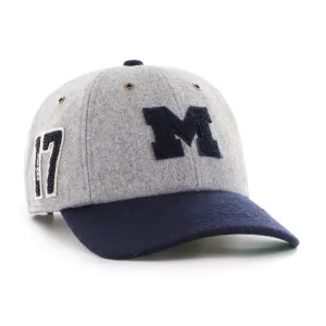 MICHIGAN WOLVERINES OFF CAMPUS '47 CLEAN UP MID FIT