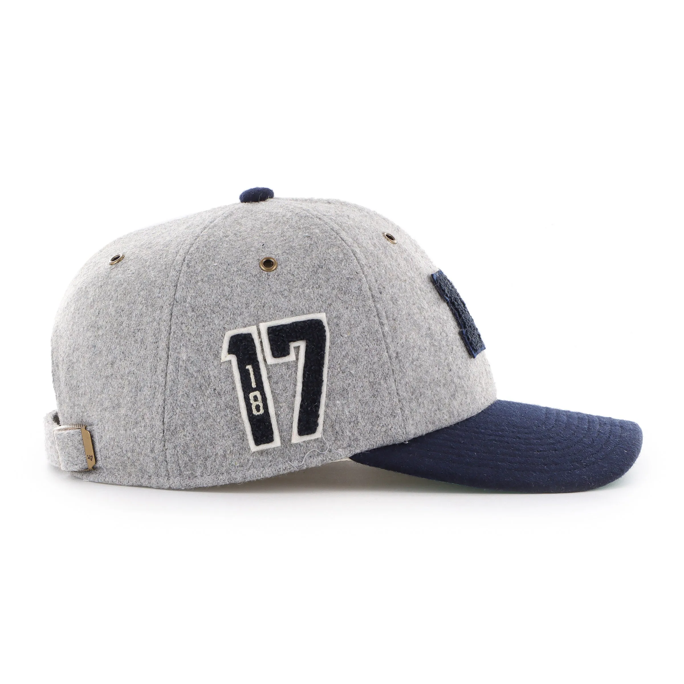MICHIGAN WOLVERINES OFF CAMPUS '47 CLEAN UP MID FIT