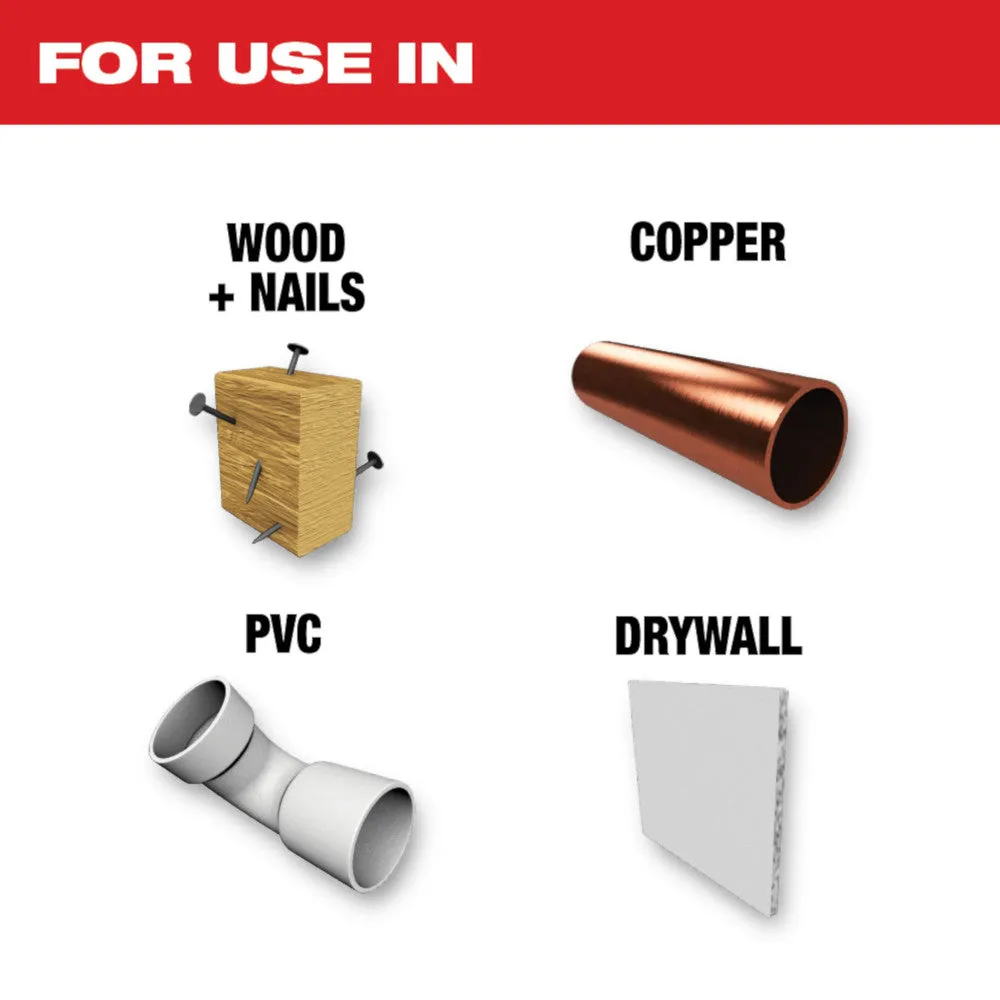 Milwaukee 1-3/8" Universal Fit Open-Lok Titanium Enhanced Bi-Metal Multi-Material Blades