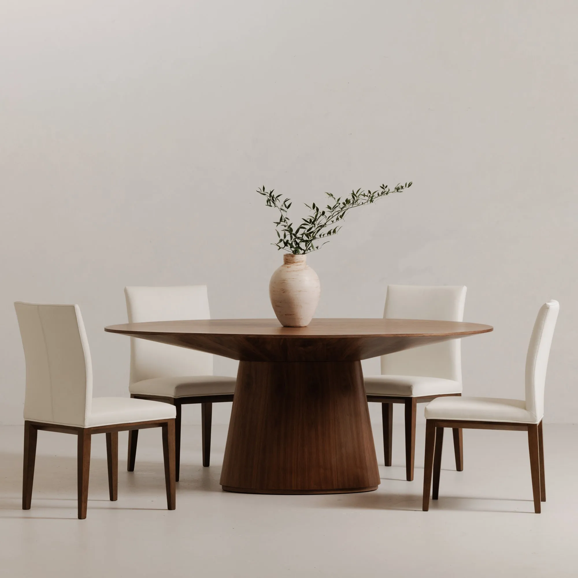 Modern Scandinavian Wipe-Clean Dining Chair Duo