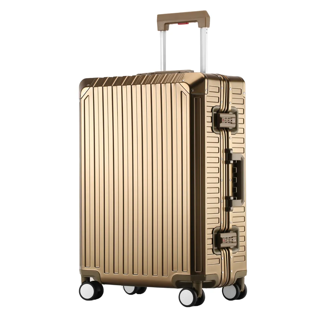 MONO ALUMINUM SUITCASE | GOLD