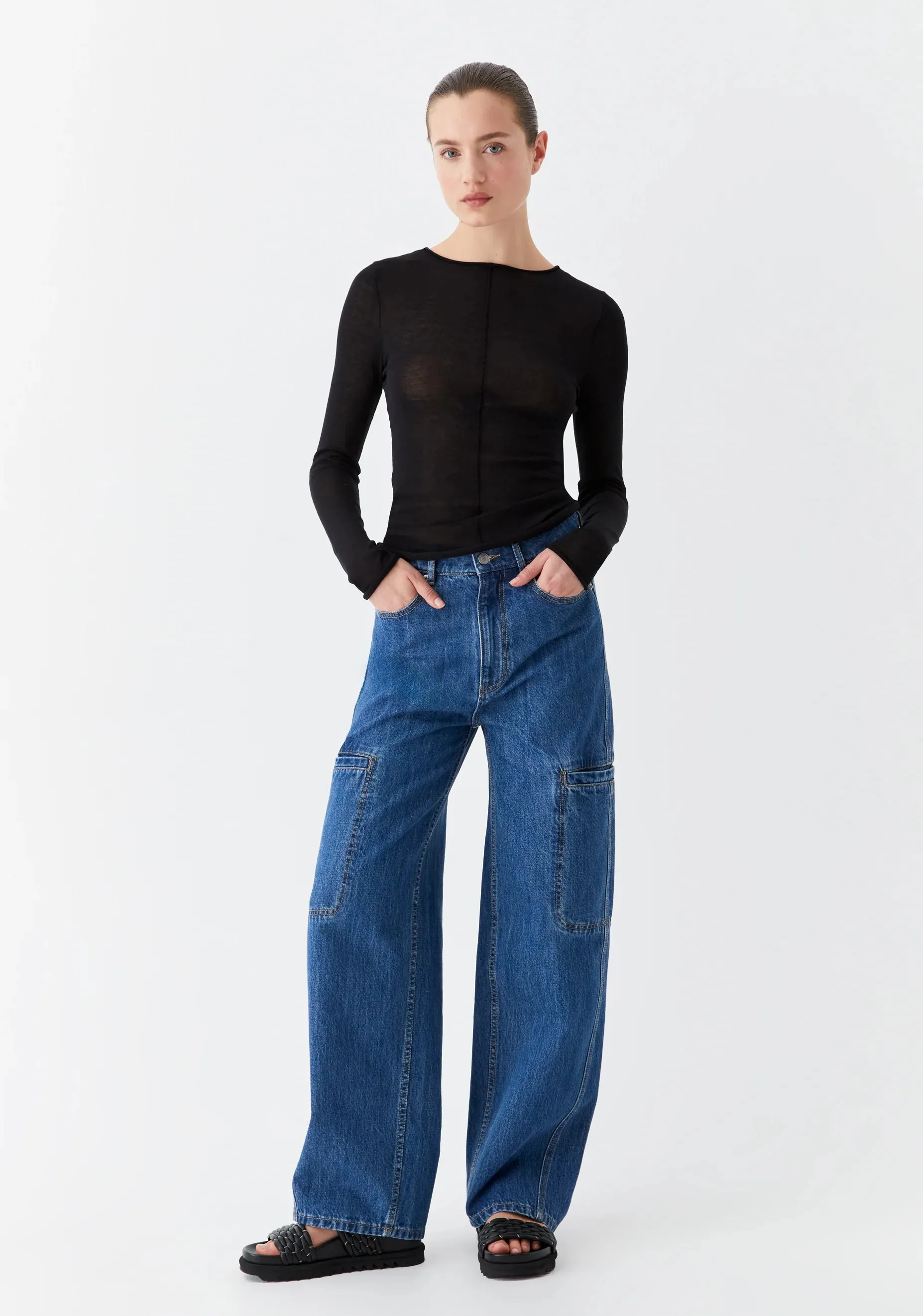 Morrison Aston Knit Pullover - Black