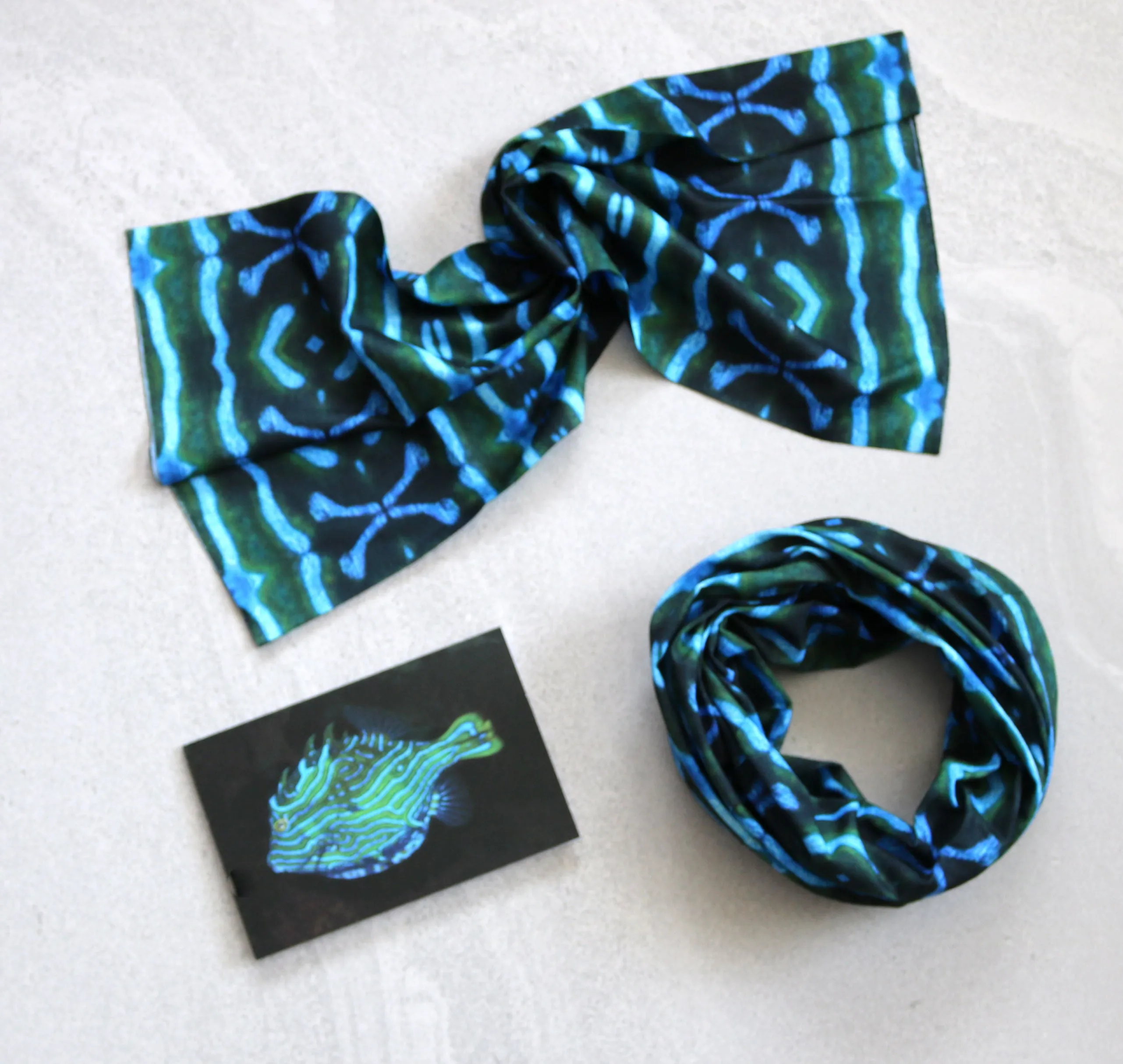 Multi-Purpose Headwear - Blue Drama