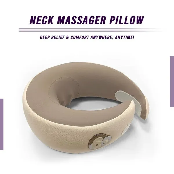 Multi-Purpose Neck Massage Pillow w/Warmth