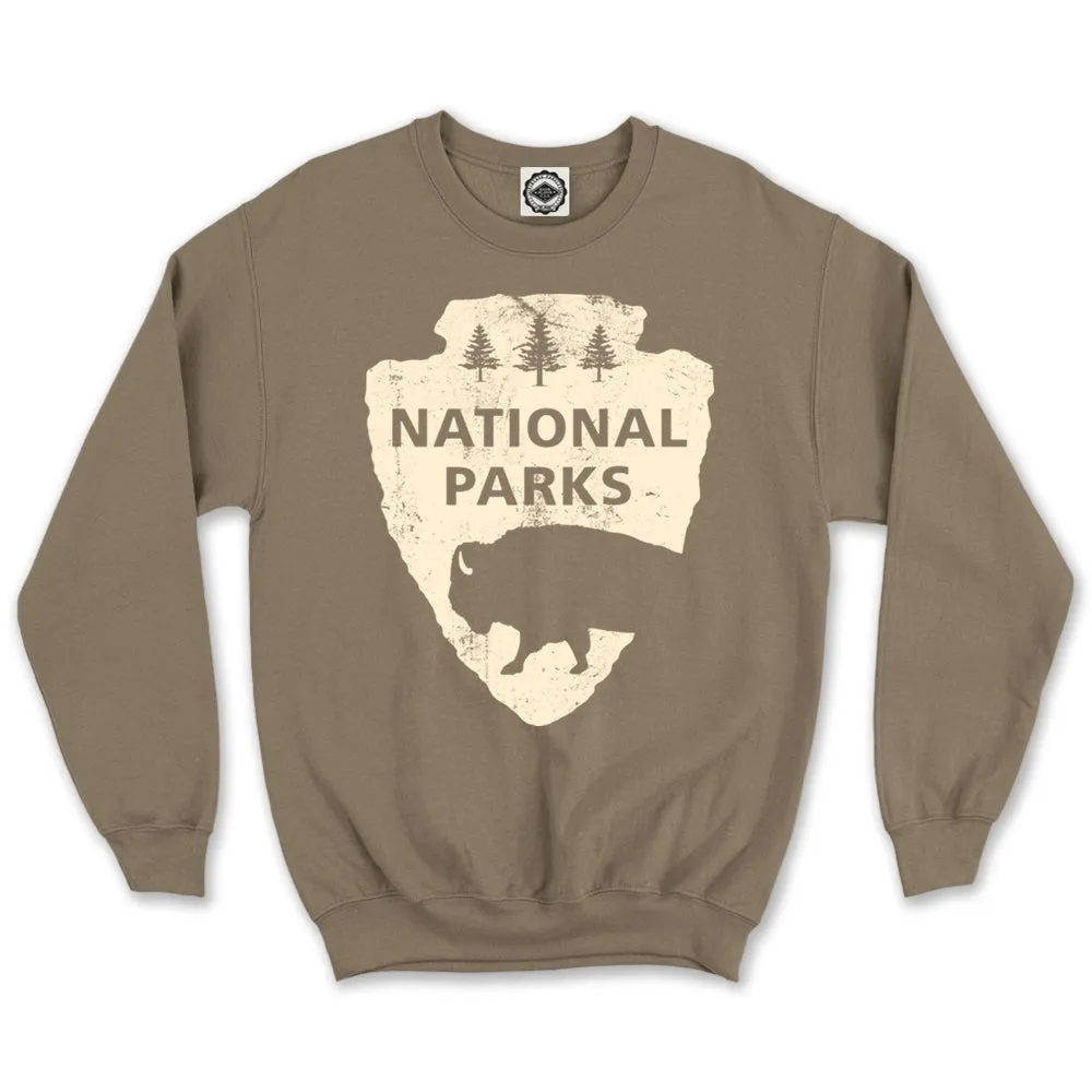 National Parks Logo Unisex Crew Sweatshirt