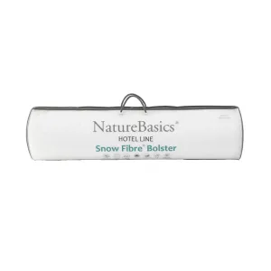 Nature Basics Hotel Line Snow Fibre Bolster