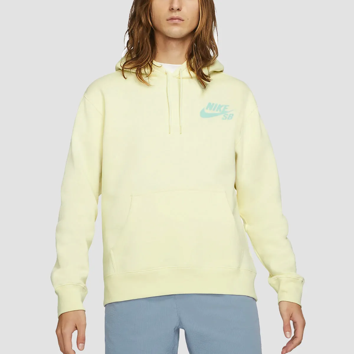 Nike SB Icon Pullover Hoodie Coconut Milk/Light Dew