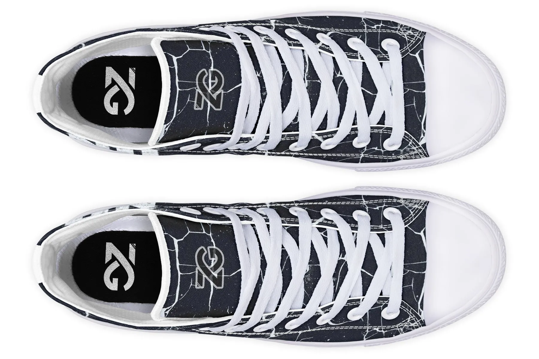 No Days Off Cracked - High Tops