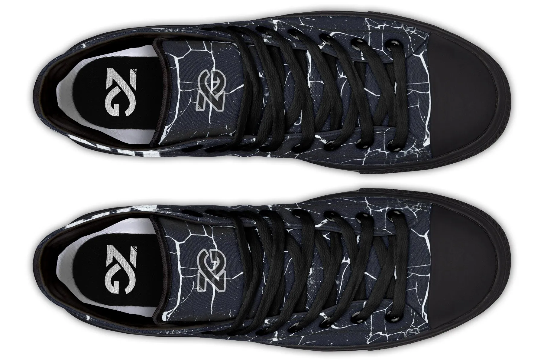 No Days Off Cracked - High Tops