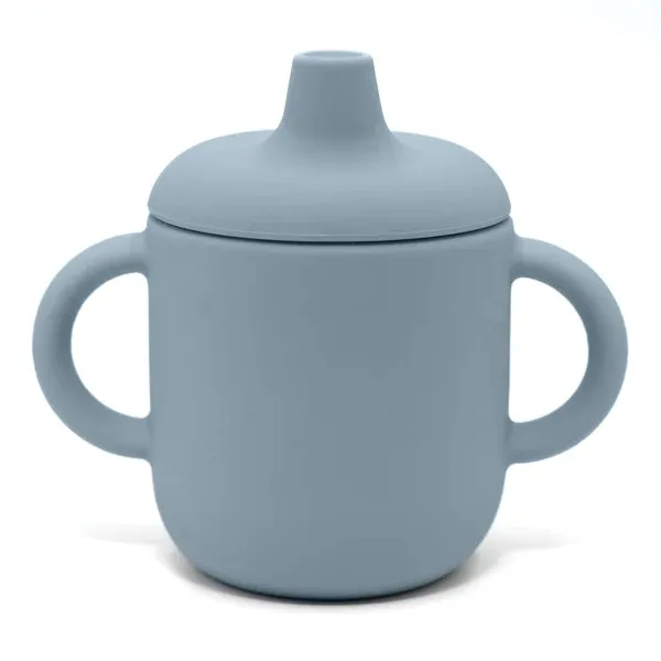 noüka Non-Spill Sippy Cup (Lily Blue)
